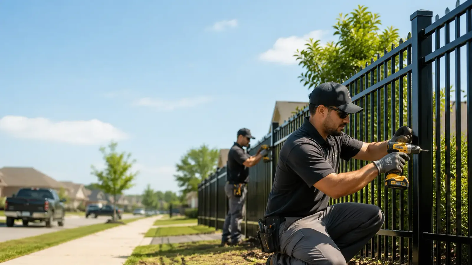 Metal Fence Installation in Mcneil, AR